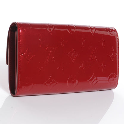 Louis Vuitton Vernis Sarah Wallet Pomme D'Amour 3 of 8