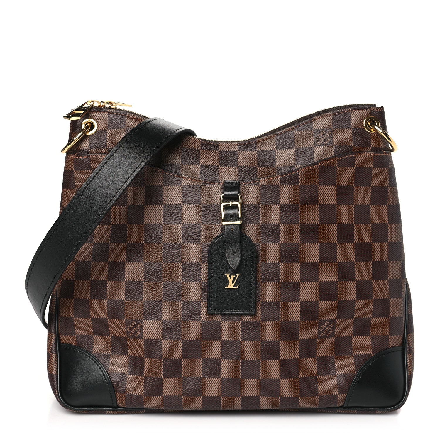 Louis Vuitton Damier Ebene Odeon MM Black 1 of 9