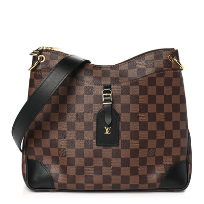Louis Vuitton Damier Ebene Odeon MM Black 1 of 9