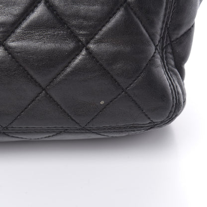 Chanel Lambskin Quilted Flap Shoulder Bag Black 13 of 17