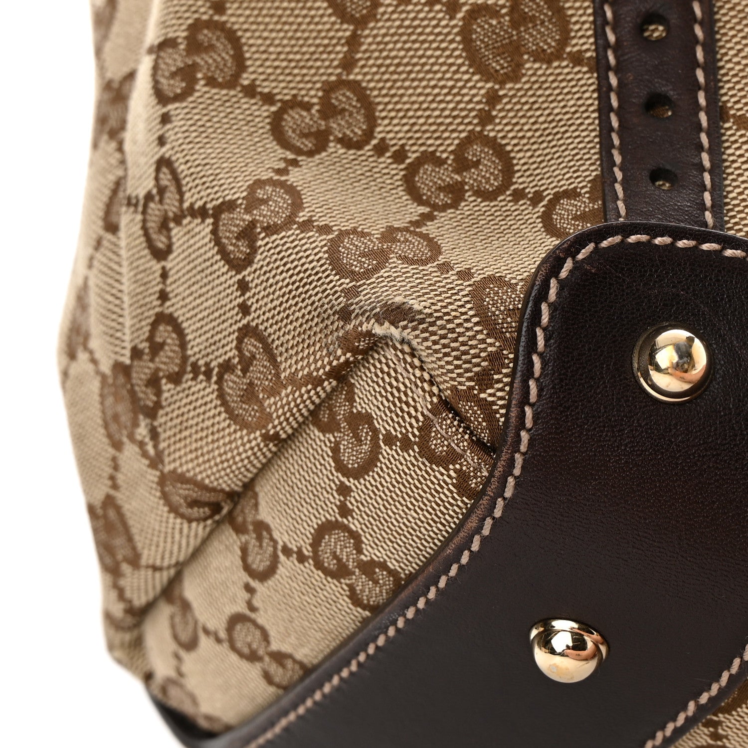 Gucci Monogram Small Pelham Shoulder Bag Dark Brown 13 of 14