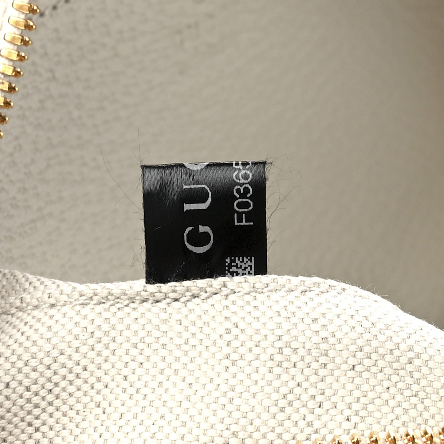 GG Supreme Monogram Textured Calfskin Web Small Ophidia Camera Bag Beige Ebony Mystic White