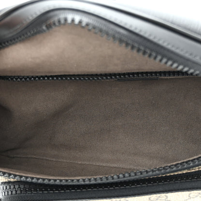 Gucci GG Supreme Monogram Belt Bag Black 5 of 9