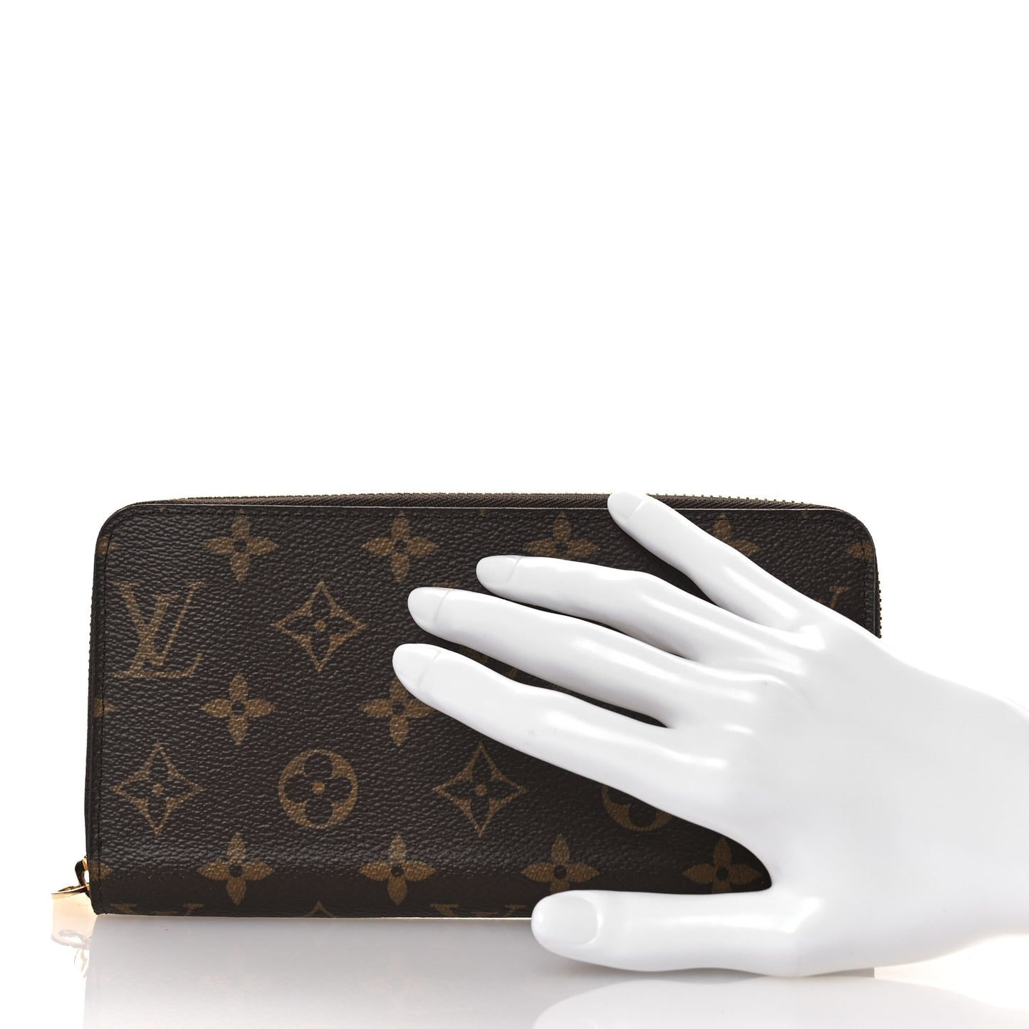Monogram Zippy Wallet Coquelicot