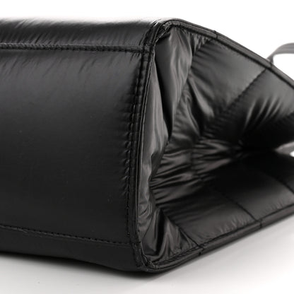 Telfar Nylon Medium Puff Shopping Bag Black 9 of 9