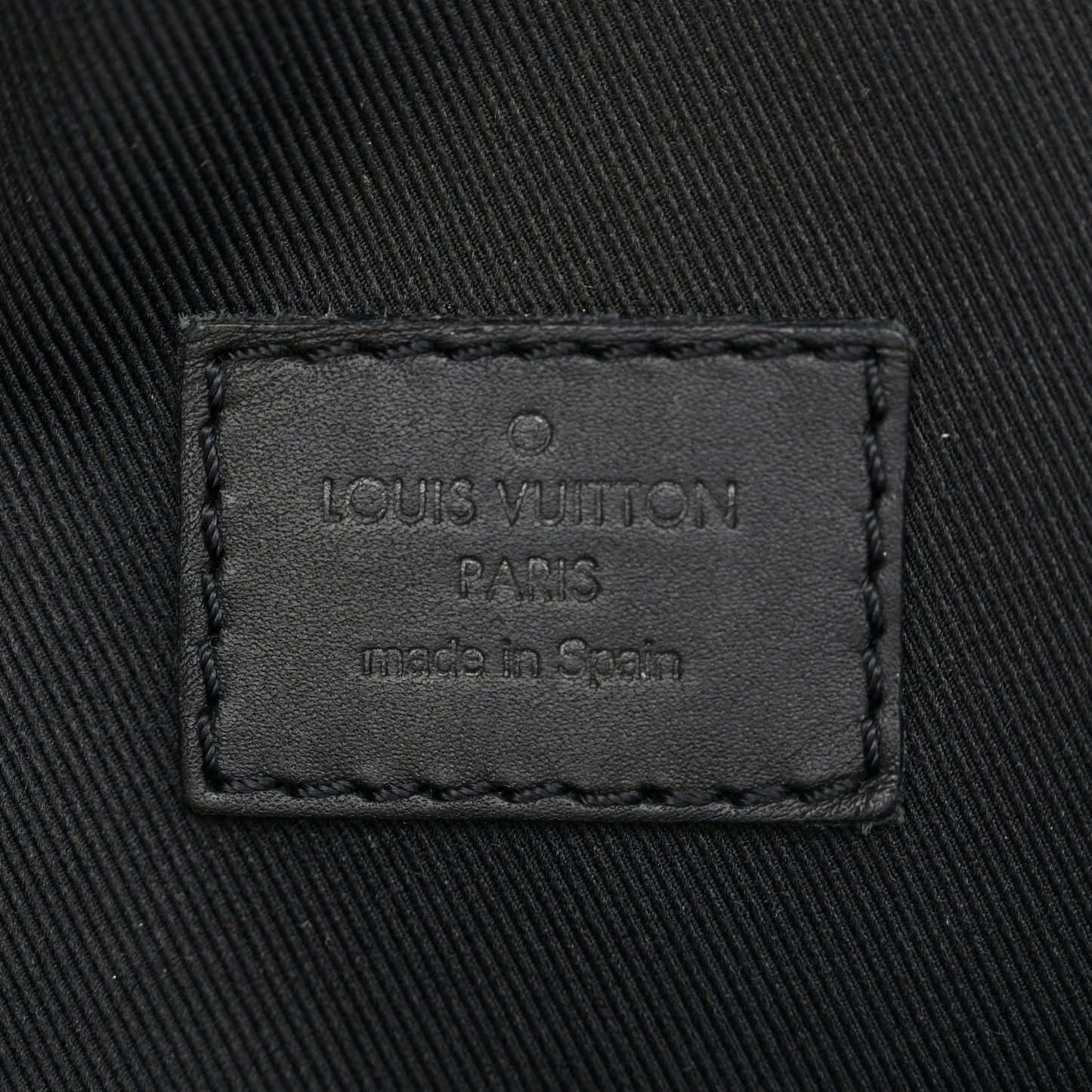 Damier Infini Campus BumBag Black