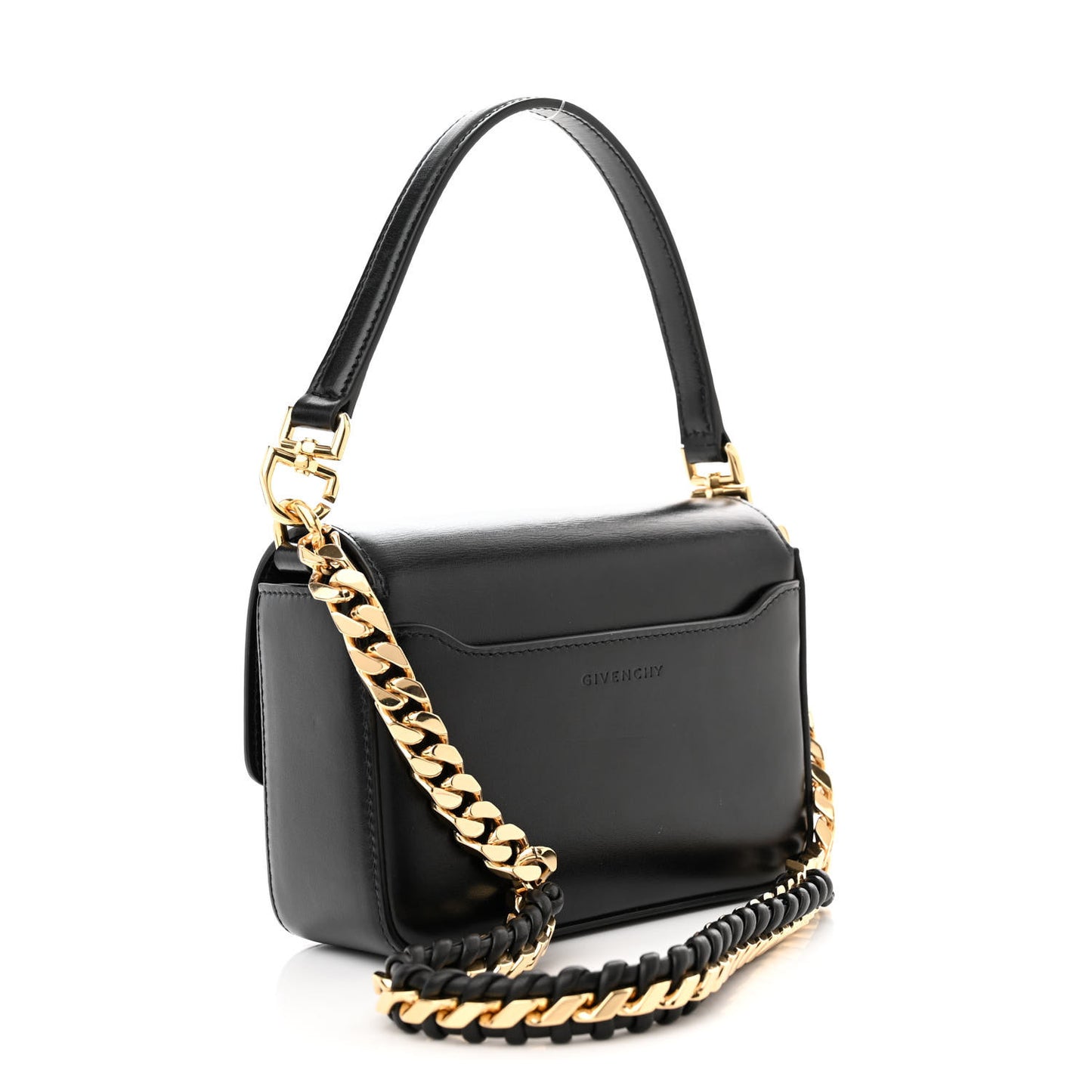 Box Calfskin Small 4G Chain Shoulder Bag Black