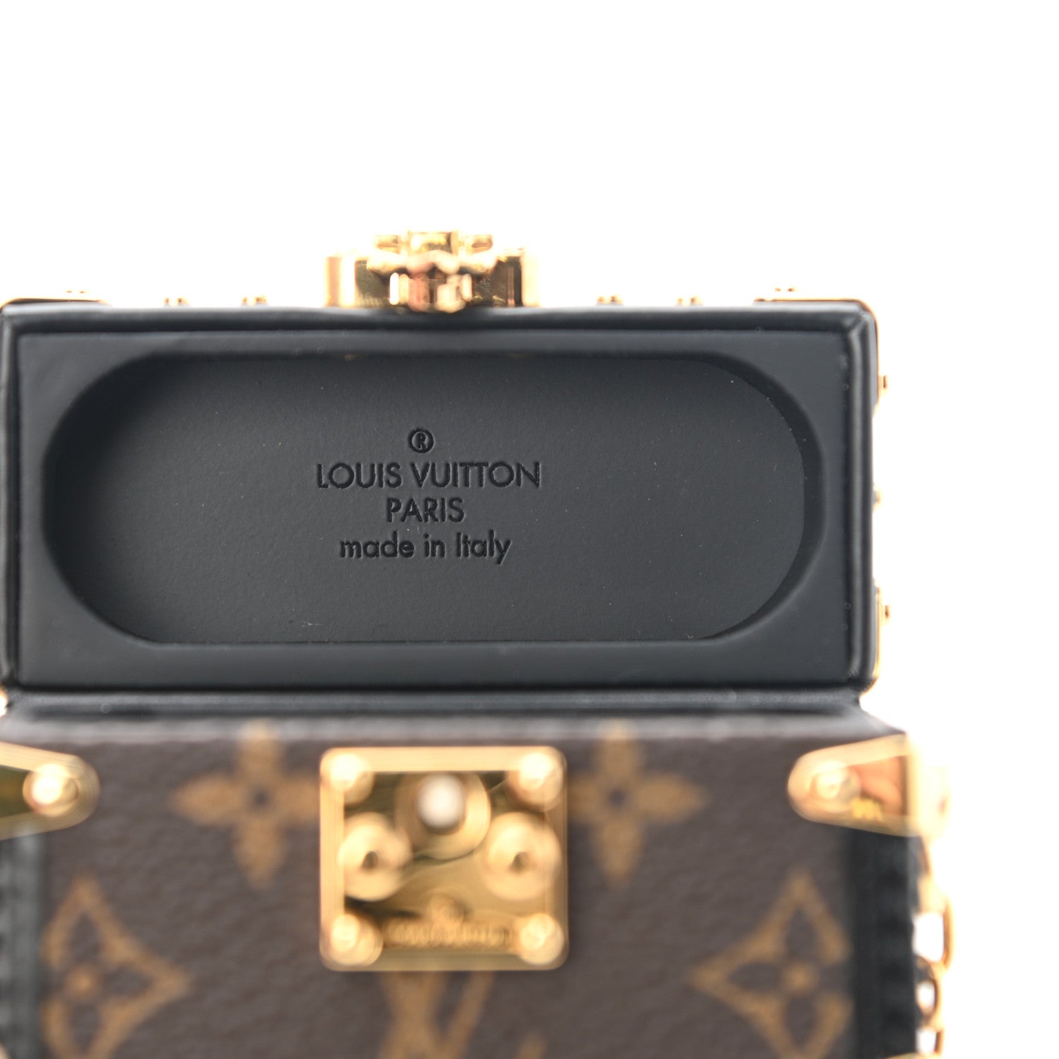 Louis Vuitton Monogram Earphone Trunk Bag 6 of 6