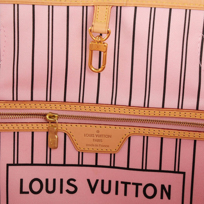 Louis Vuitton Monogram Neverfull MM Rose Ballerine 6 of 7