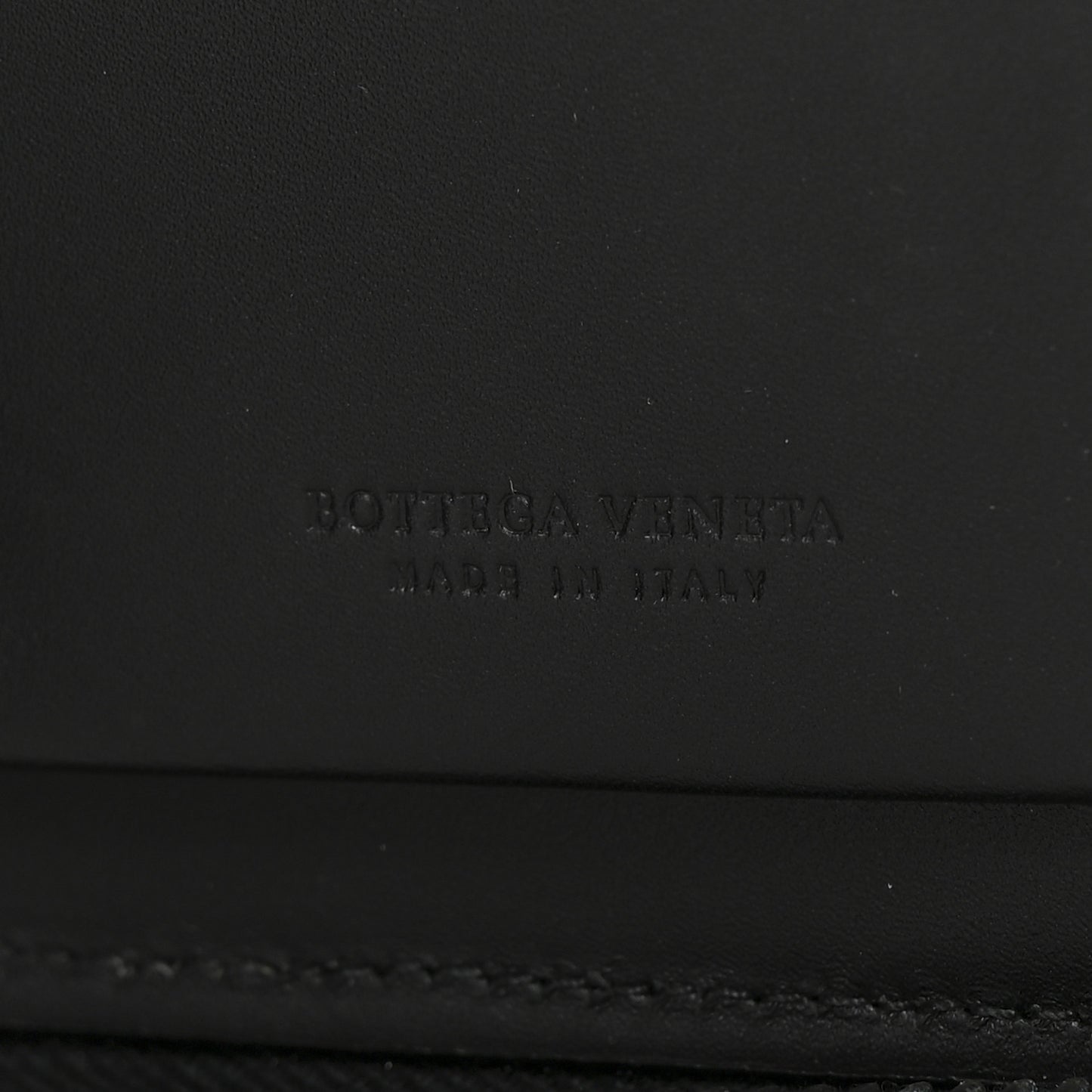 Nappa Intrecciato Travel Organizer Wallet Black