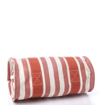 Hermes Canvas Striped Cannes MM 4 of 9