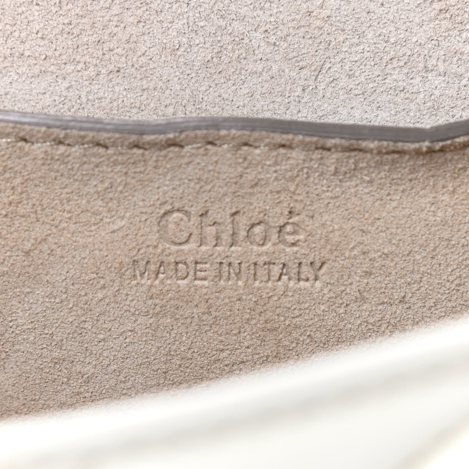 Chloe Calfskin Quilted Mini Drew Bijou Shoulder Bag Natural White 6 of 9