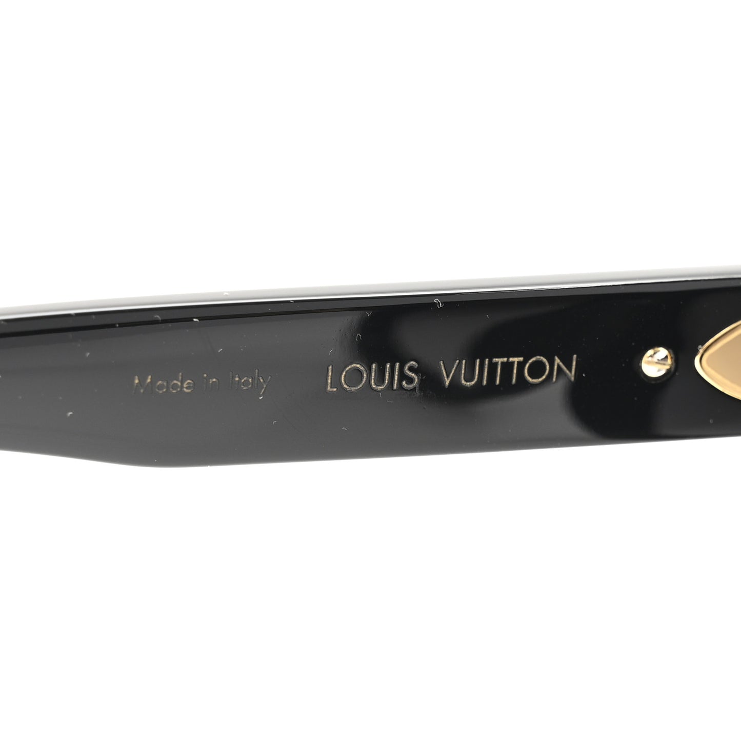 Acetate My Monogram Square Sunglasses Z1523E Black
