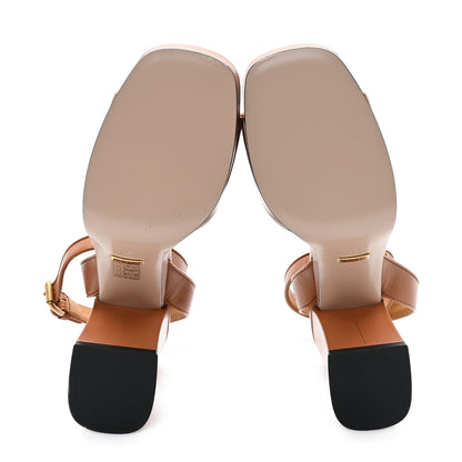 Gucci Quentin Granada Kid Horsebit 25/60mm Platform Sandals 40 Harness Brown 6 of 9