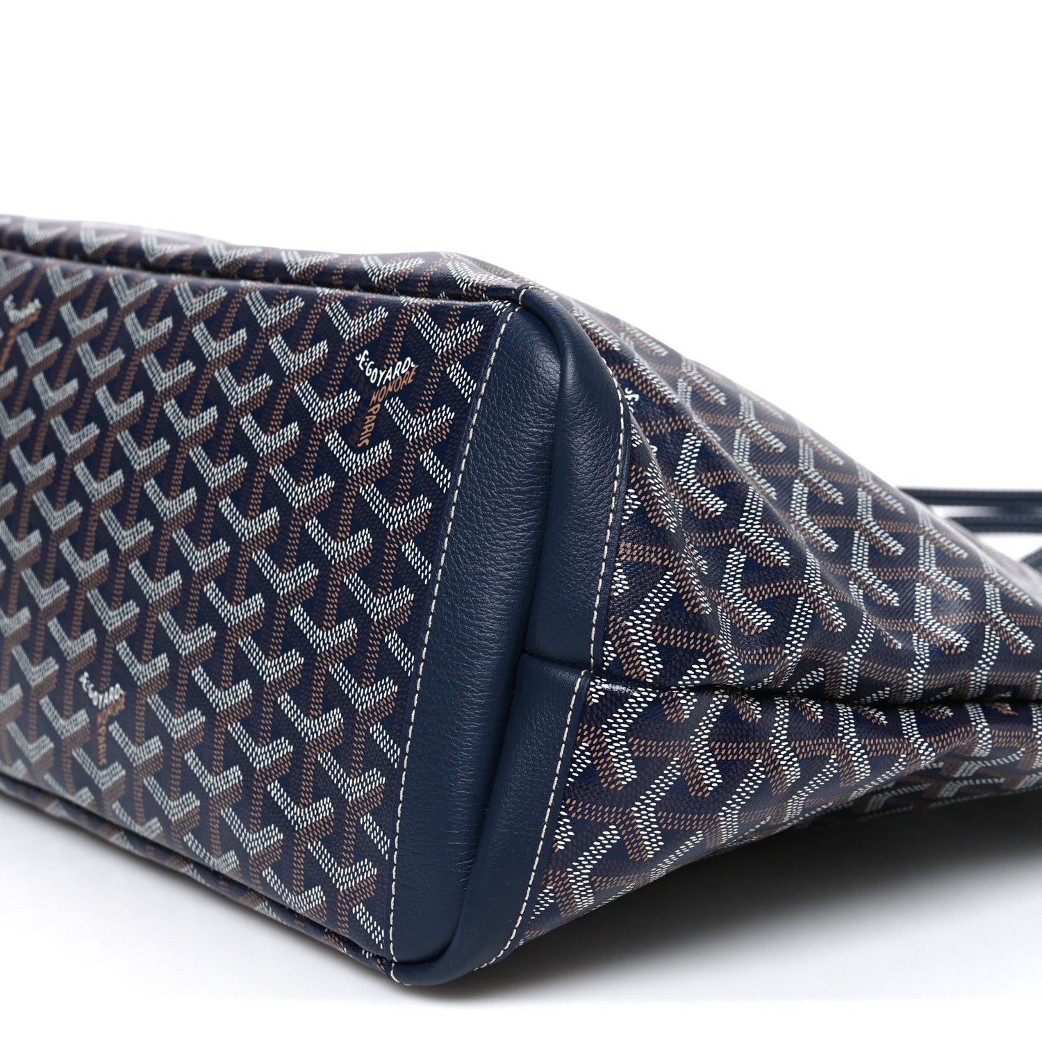 Goyard Goyardine Artois MM Navy 10 of 10