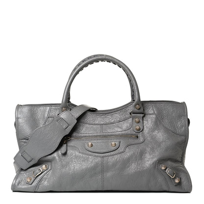 Balenciaga Agneau Giant 12 Gold Hardware Part Time Gris Haussmannien 1 of 15