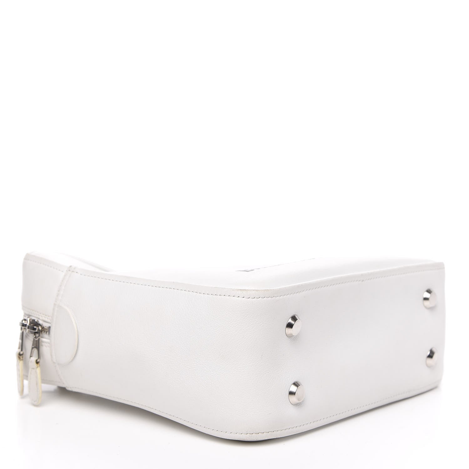 Balenciaga Calfskin S Triangle Duffle White 4 of 12