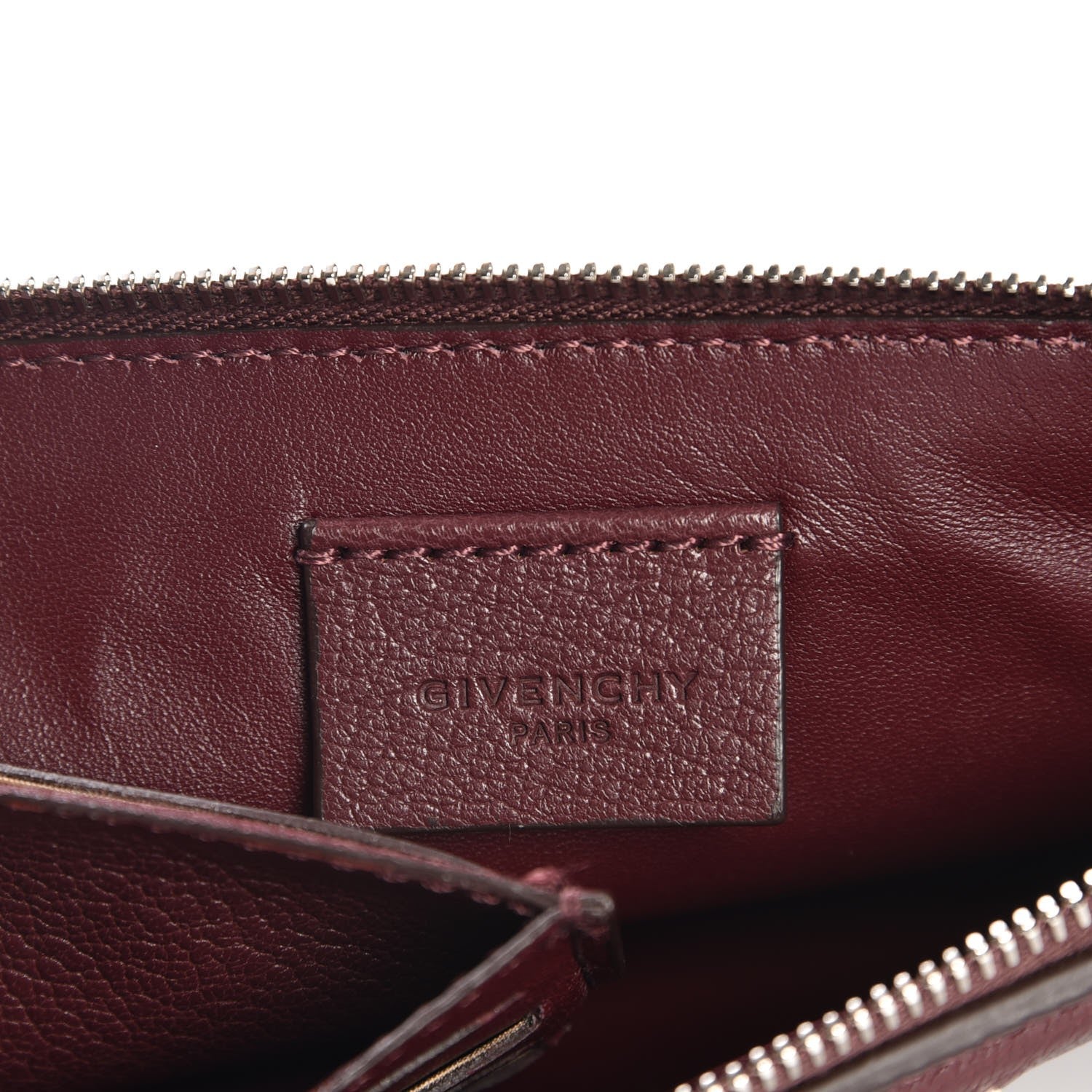 Givenchy Grained Goatskin Antigona Crossbody Oxblood 7 of 8