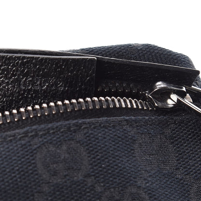 Gucci GG Monogram Double Pocket Belt Bag Black 9 of 10