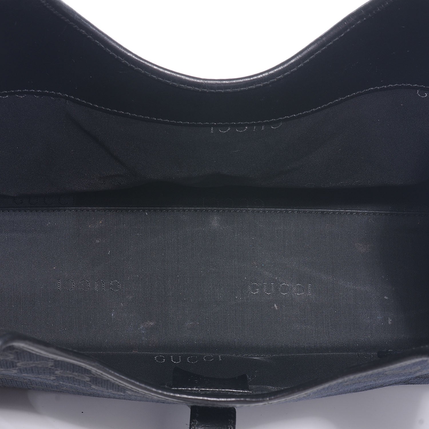 Gucci Monogram Small Bardot Black 4 of 6
