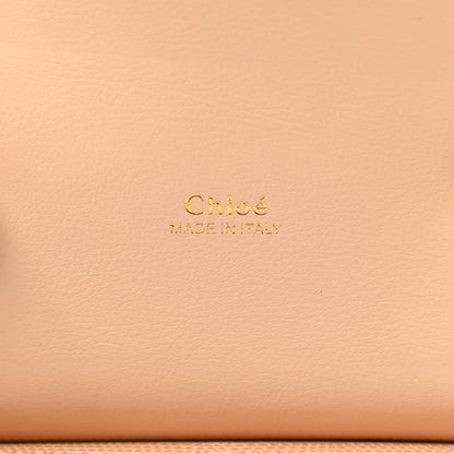 Chloe Calfskin Lizard Embossed Small Aby Lock Delicate Pink 6 of 10