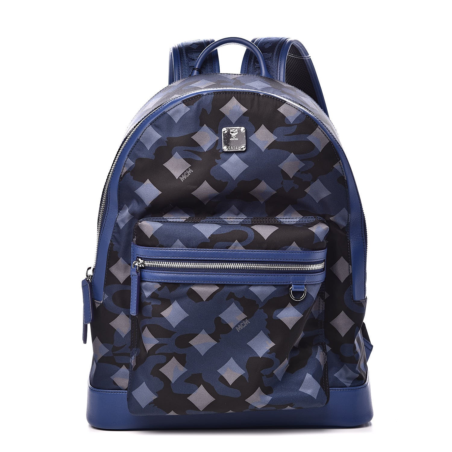 MCM Nylon Camo Dieter Medium Backpack Estate Blue 1 of 10