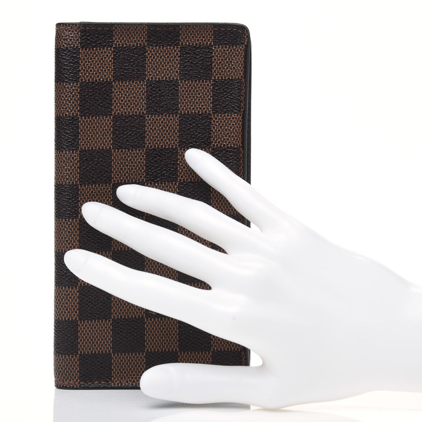Damier Ebene Porte-Cartes Credit Yen Checkbook Wallet
