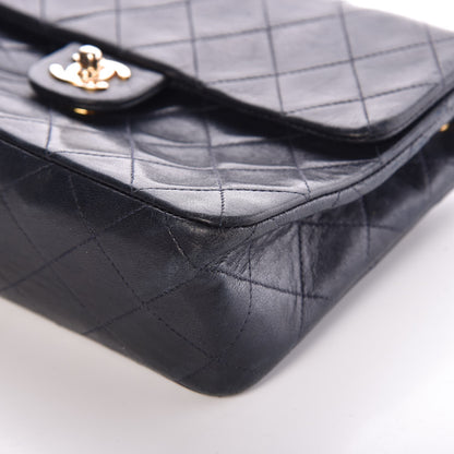 Chanel Lambskin Quilted Mini Square Flap Bag Navy 23 of 30