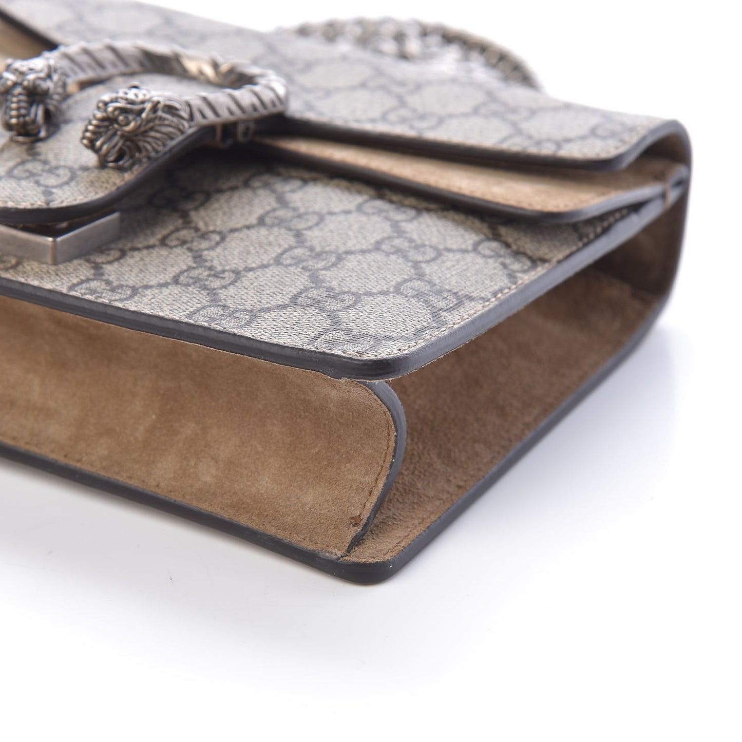 GG Supreme Monogram Mini Dionysus Shoulder Bag Taupe