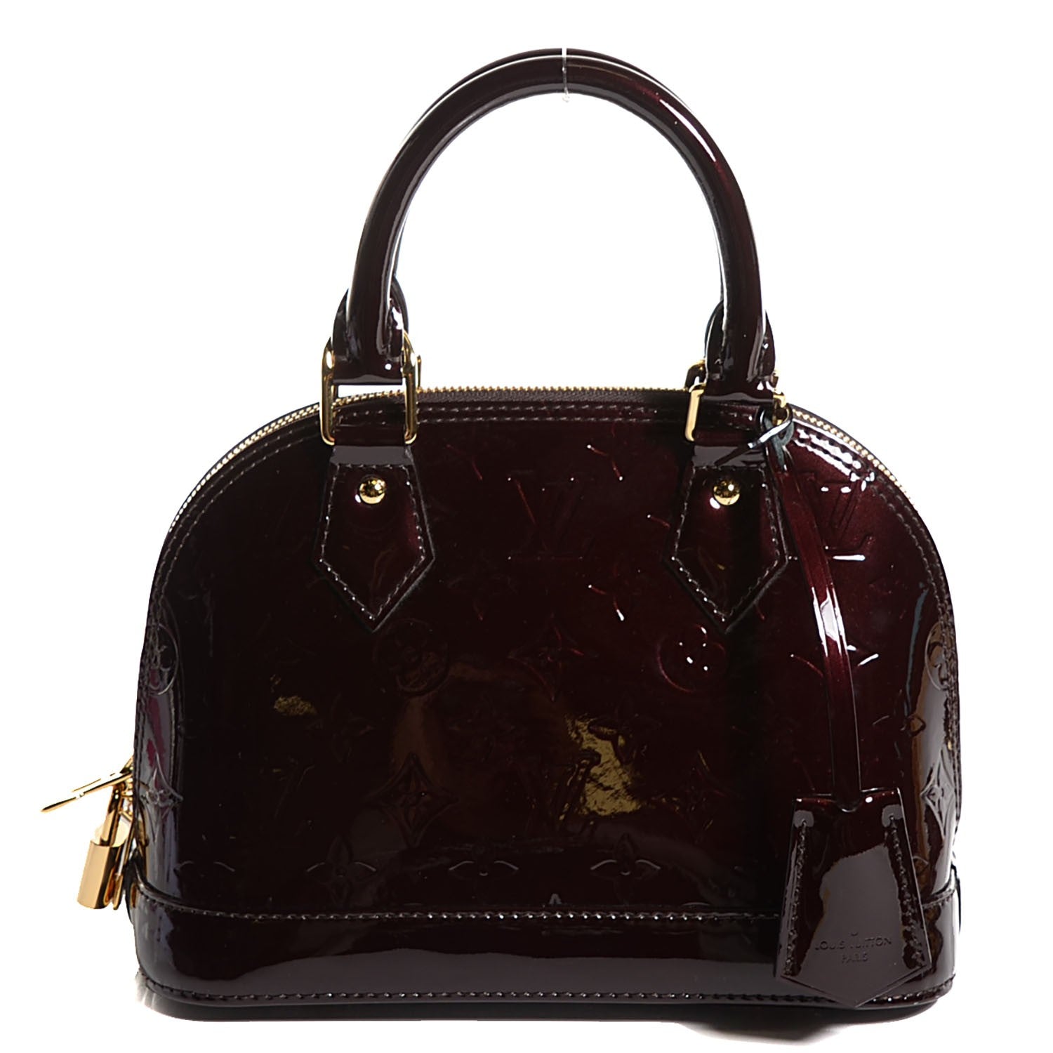 Louis Vuitton Vernis Alma BB Amarante 1 of 7