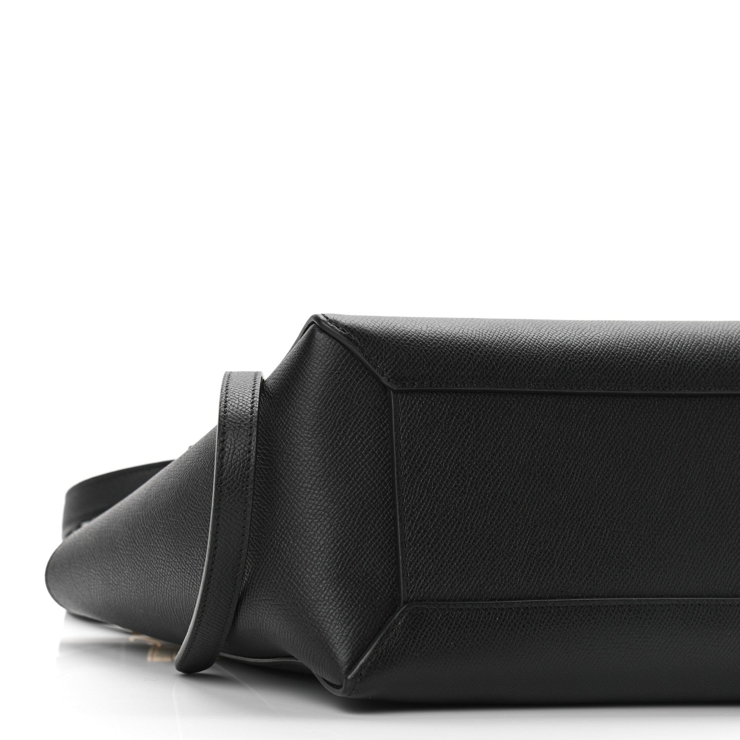 Celine Grained Calfskin Micro Belt Bag Black 9 of 10