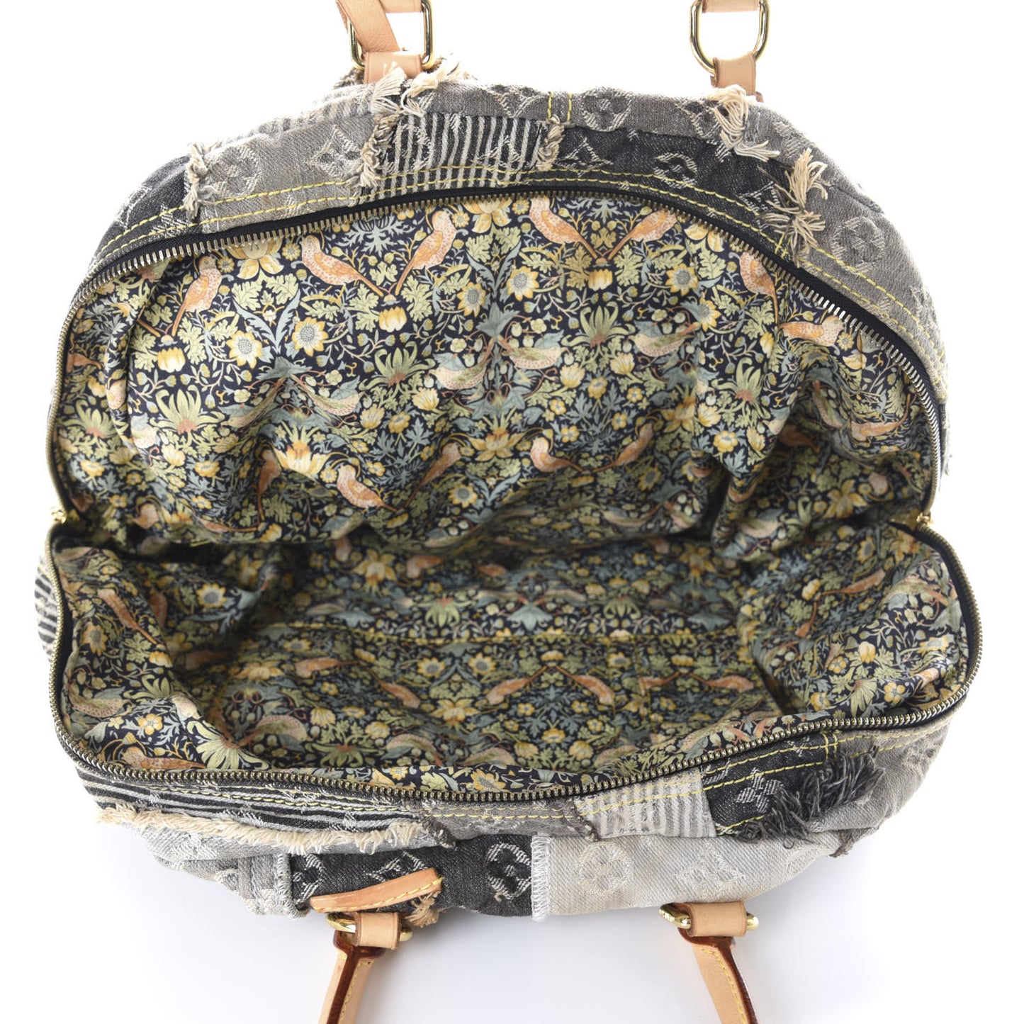 Denim Patchwork Bowly Black