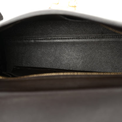 Salvatore Ferragamo Calfskin Medium Sofia Shoulder Bag Brown 5 of 12