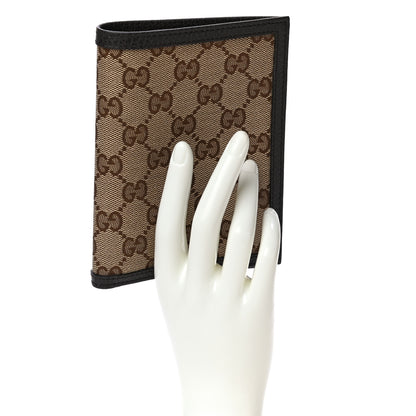 Gucci Monogram Passport Case Dark Brown 2 of 10