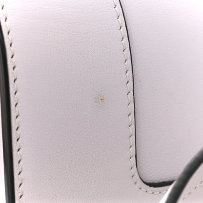 Valentino Garavani Calfskin Small Supervee Crossbody Bag Optic White 10 of 10
