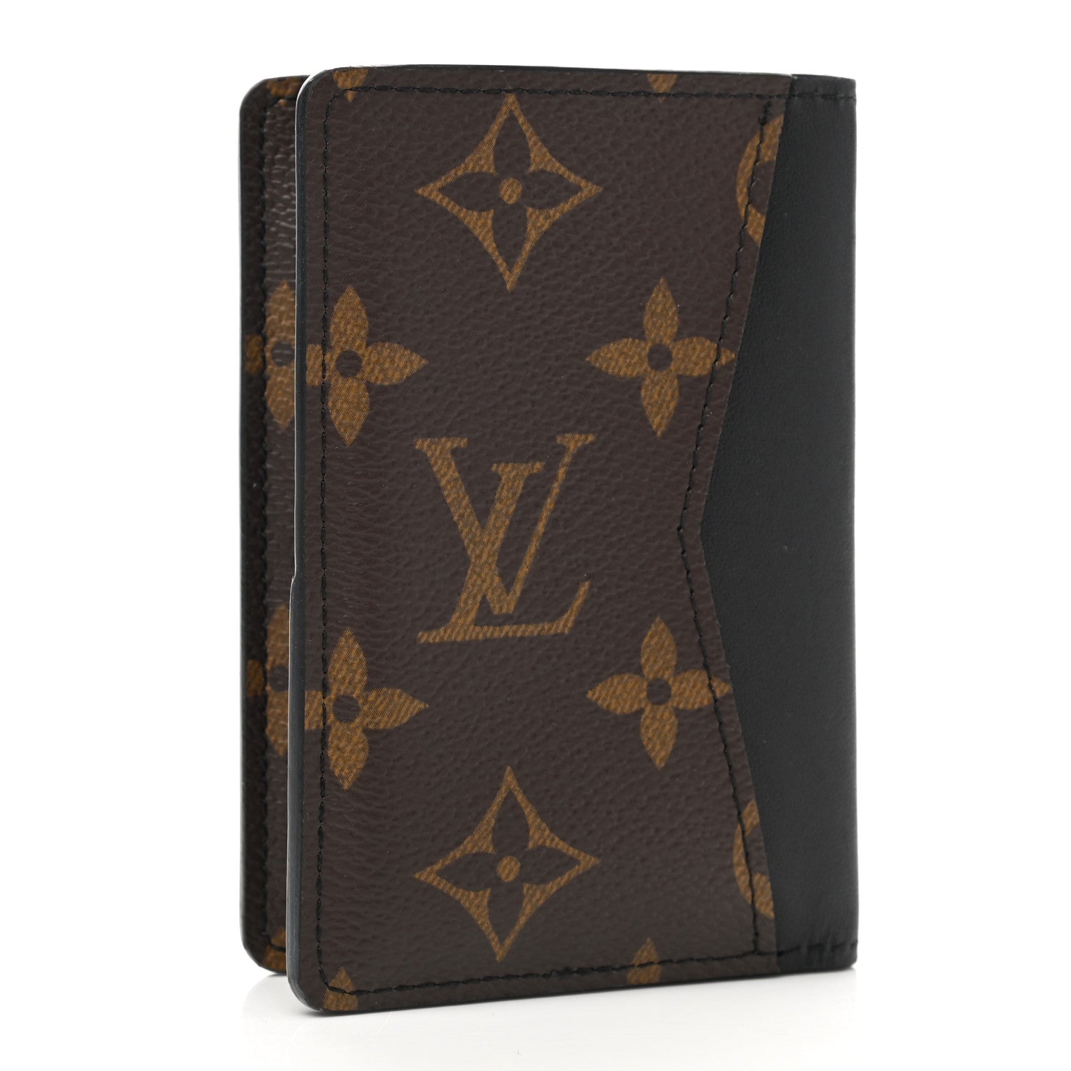Louis Vuitton Monogram Macassar Pocket Organizer NM 3 of 7