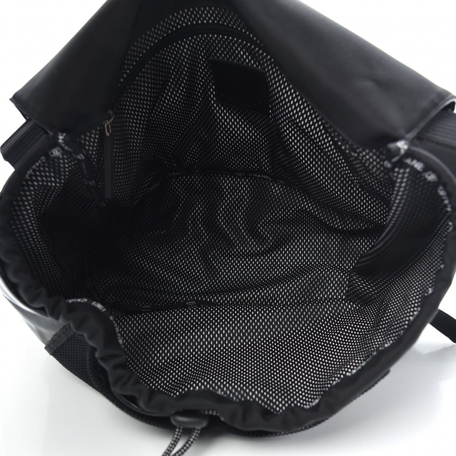 Chanel Coated Canvas Sport Messenger Black 4 of 7