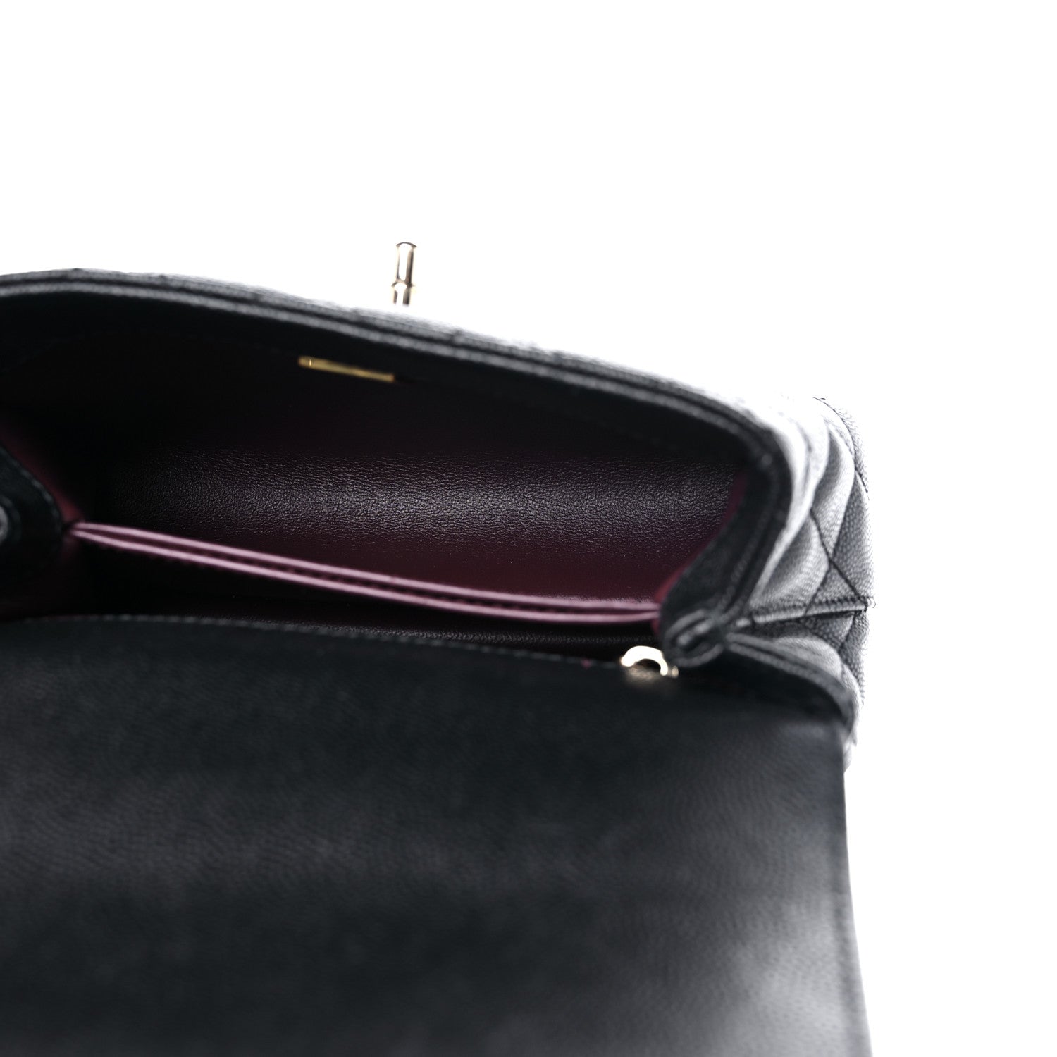 Chanel Caviar Quilted Extra Mini Coco Handle Flap Black 4 of 8