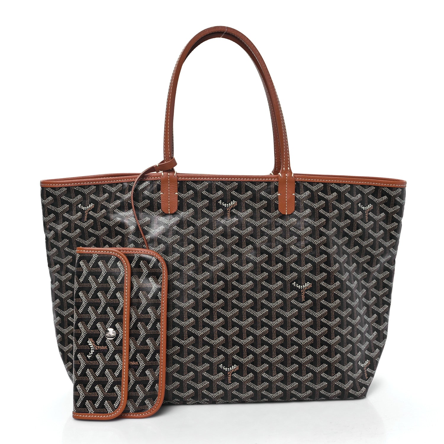Goyard Goyardine Saint Louis PM Black Gold 3 of 11