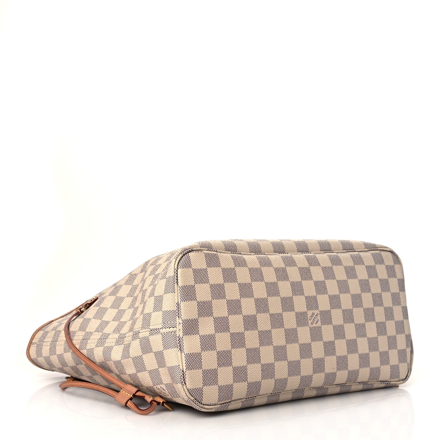 Damier Azur Neo Neverfull MM Rose Ballerine