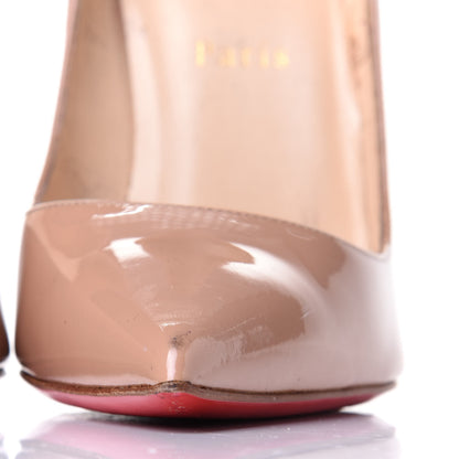 Christian Louboutin Patent So Kate 120 Pumps 38.5 Nude 11 of 12