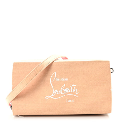 Christian Louboutin Calfskin Kraftilou Logo Clutch 1 of 8