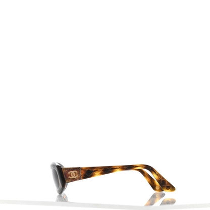 Chanel Acetate Quilted CC Sunglasses 5014 Tortoise 3 of 7