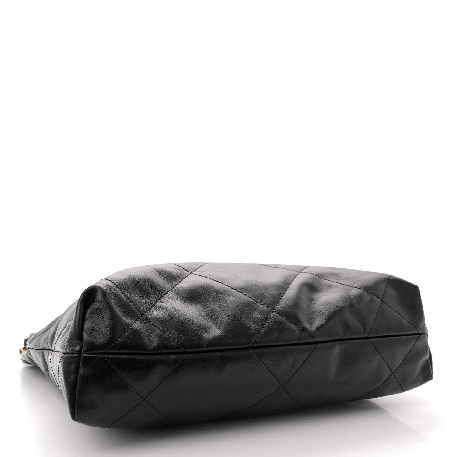Chanel Shiny Calfskin Quilted Small Chanel 22 Black 5 of 11
