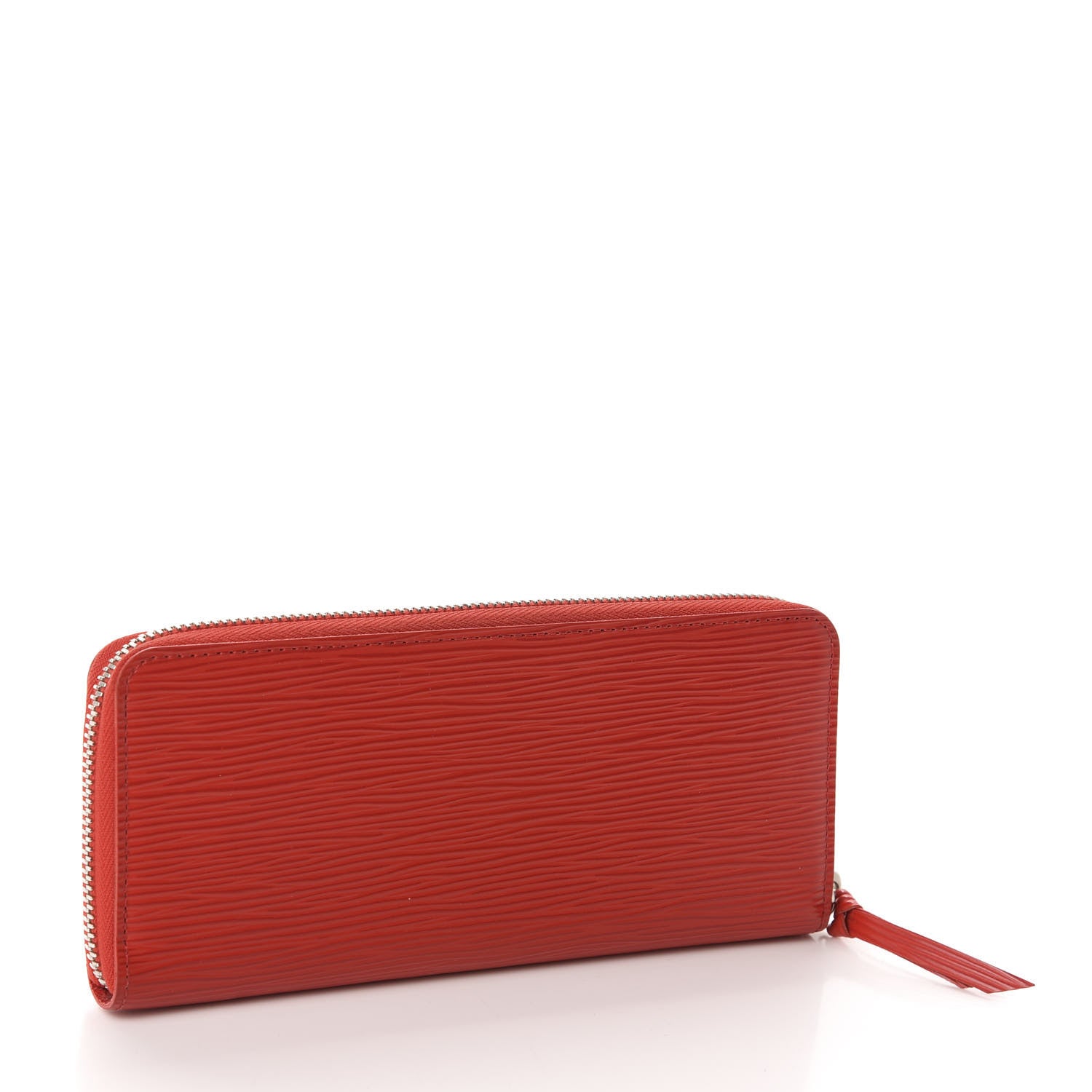 Louis Vuitton Epi Clemence Wallet Coquelicot 3 of 8