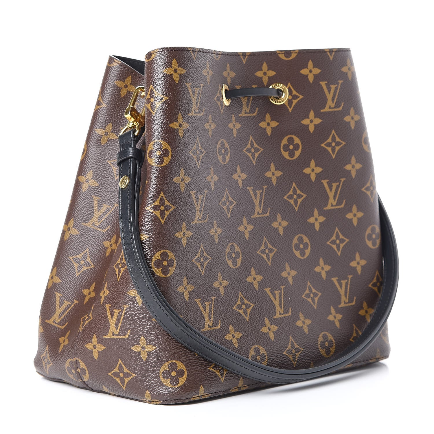 Louis Vuitton Monogram Neonoe MM Black 2 of 11