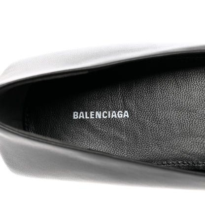 Balenciaga Nappa BB Knife Pointy Toe Ballerina Flats 40 Black 7 of 9