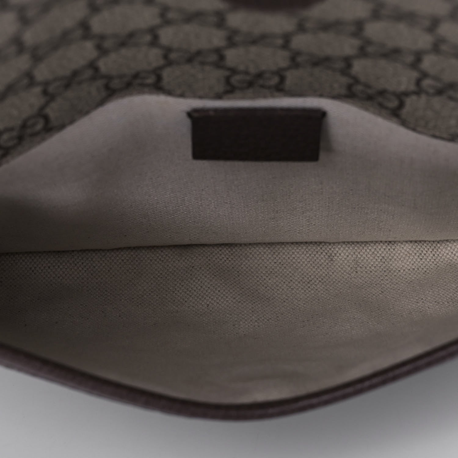 Gucci GG Supreme Monogram Neo Vintage Web Belt Bag Brown 5 of 12