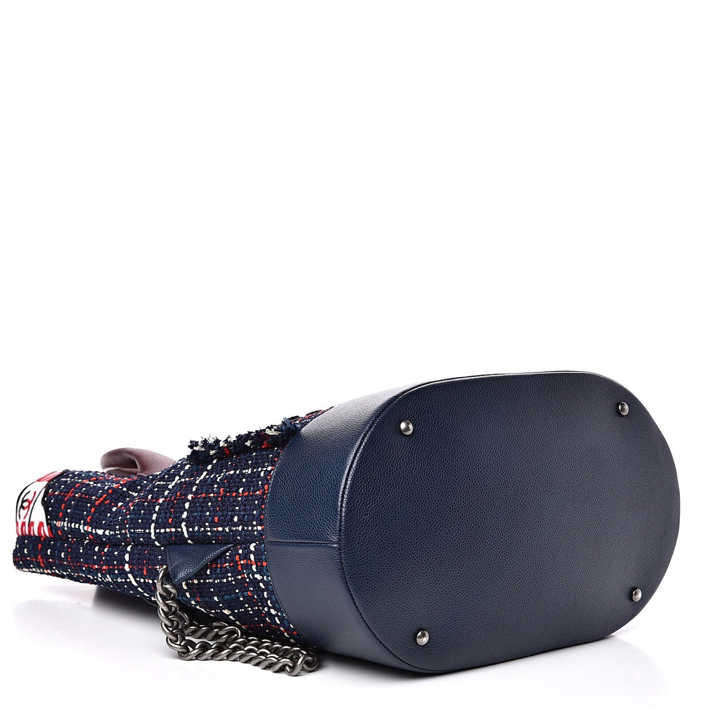 Tweed Crest Trip Backpack Navy Burgundy