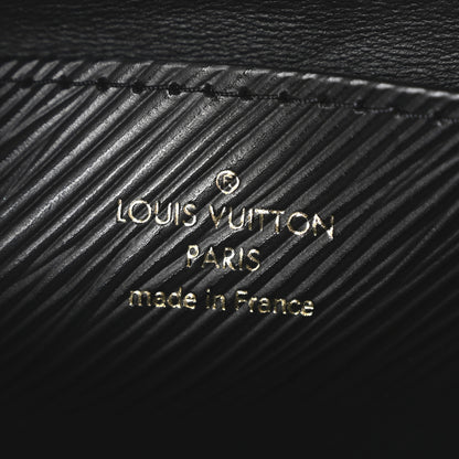 Louis Vuitton Epi Twist Braided Strap Shoulder Bag MM Black 7 of 10